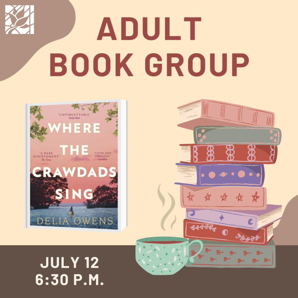 Adult Book Group July 2022