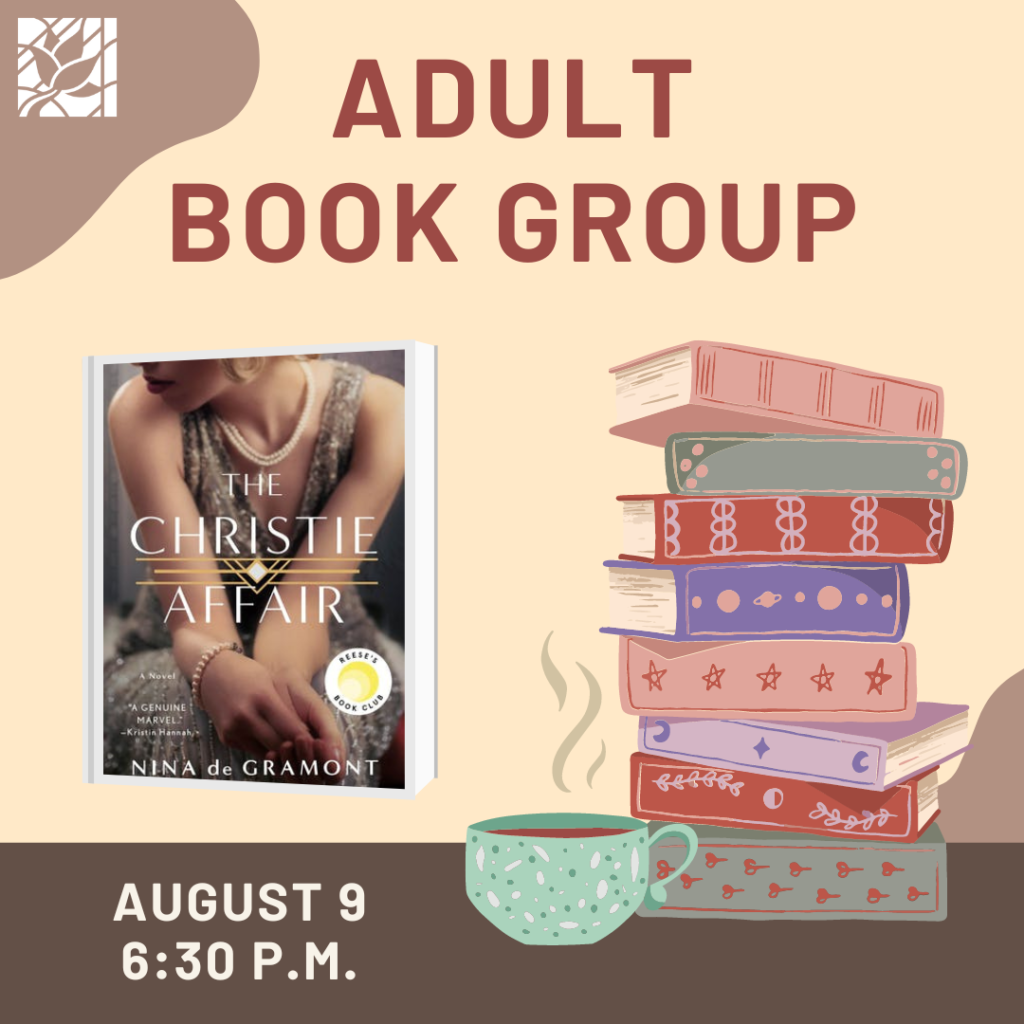 Adult Book Group August 2022